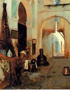 unknow artist Arab or Arabic people and life. Orientalism oil paintings 199 Norge oil painting art